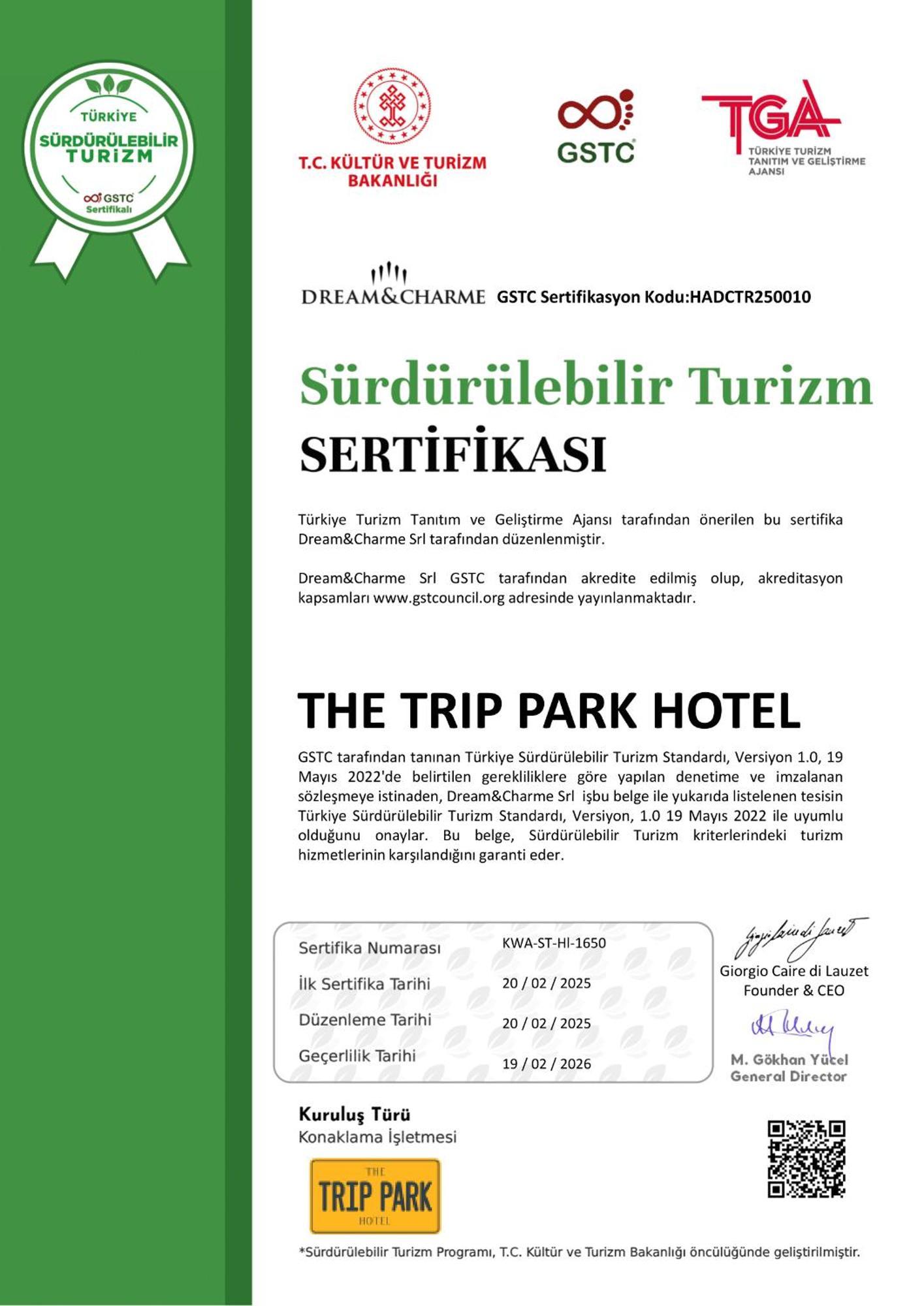 Trip Park Hotel Estambul Exterior foto